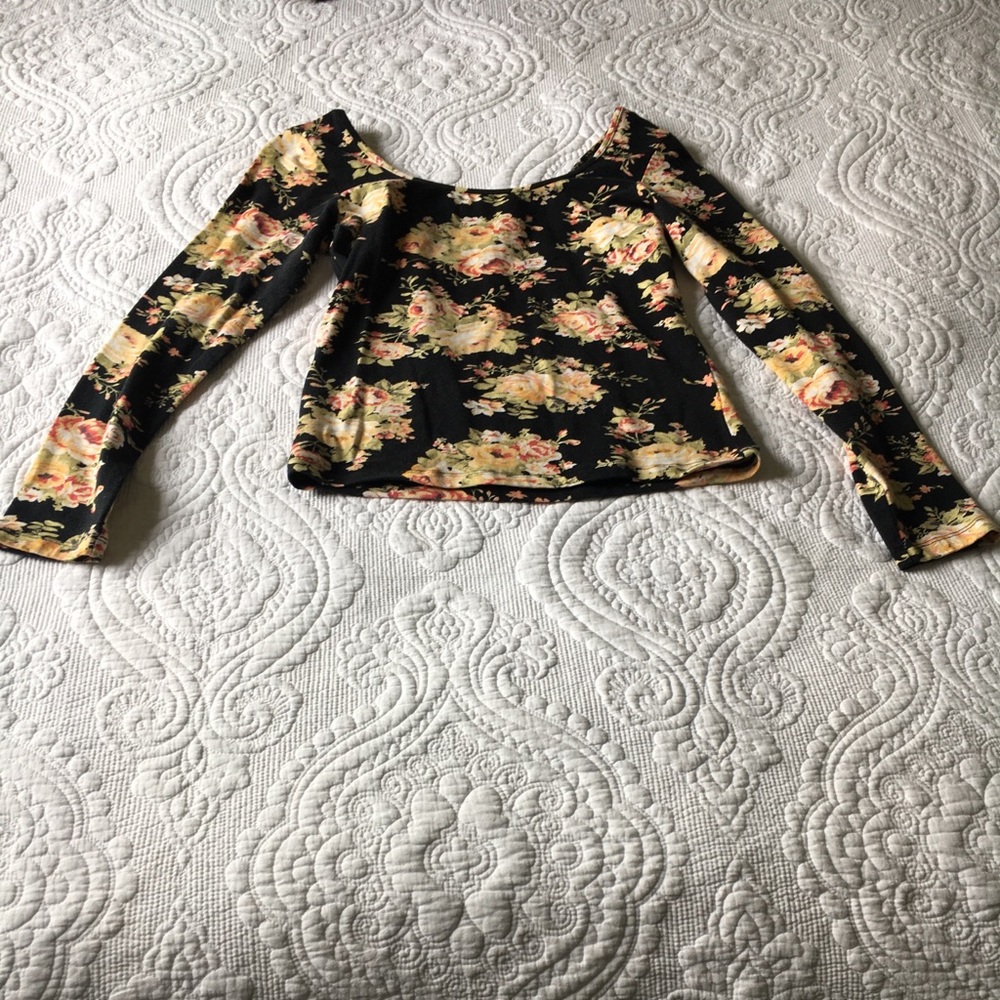 Floral top.
